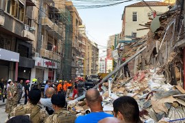 ‘Signs of life’ under Beirut rubble one month later [Timour Azhari/Al Jazeera]