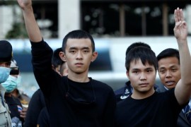 Thailand Protesters Arrested