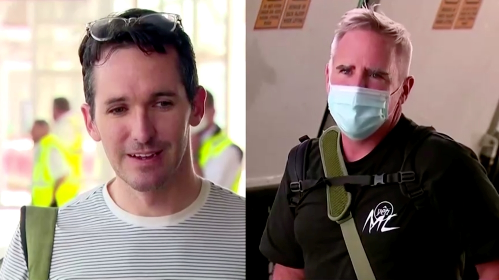 Australia journalists released from China
