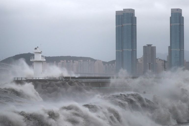Typhoon Heishan Busan