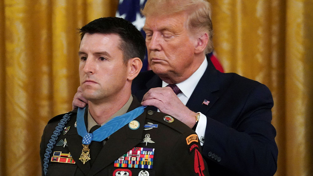 trump medal of honor