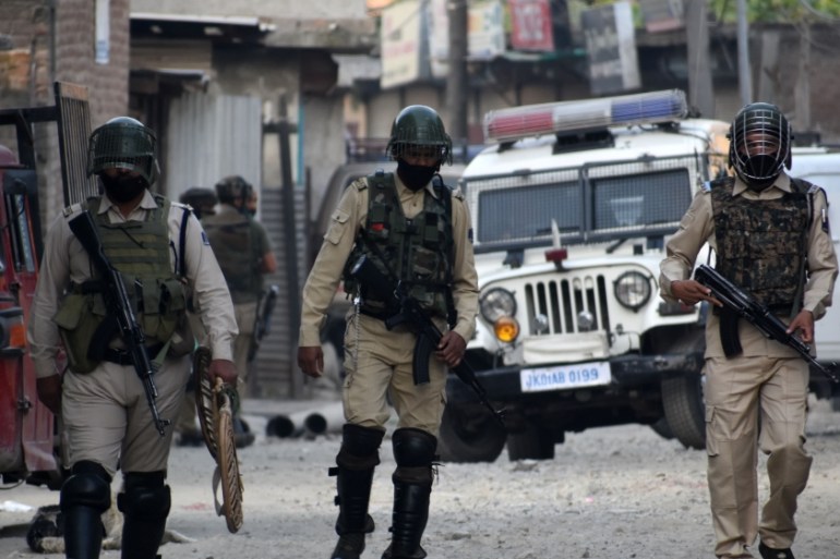Clashes after three militants and a civilian woman killed in Kashmir