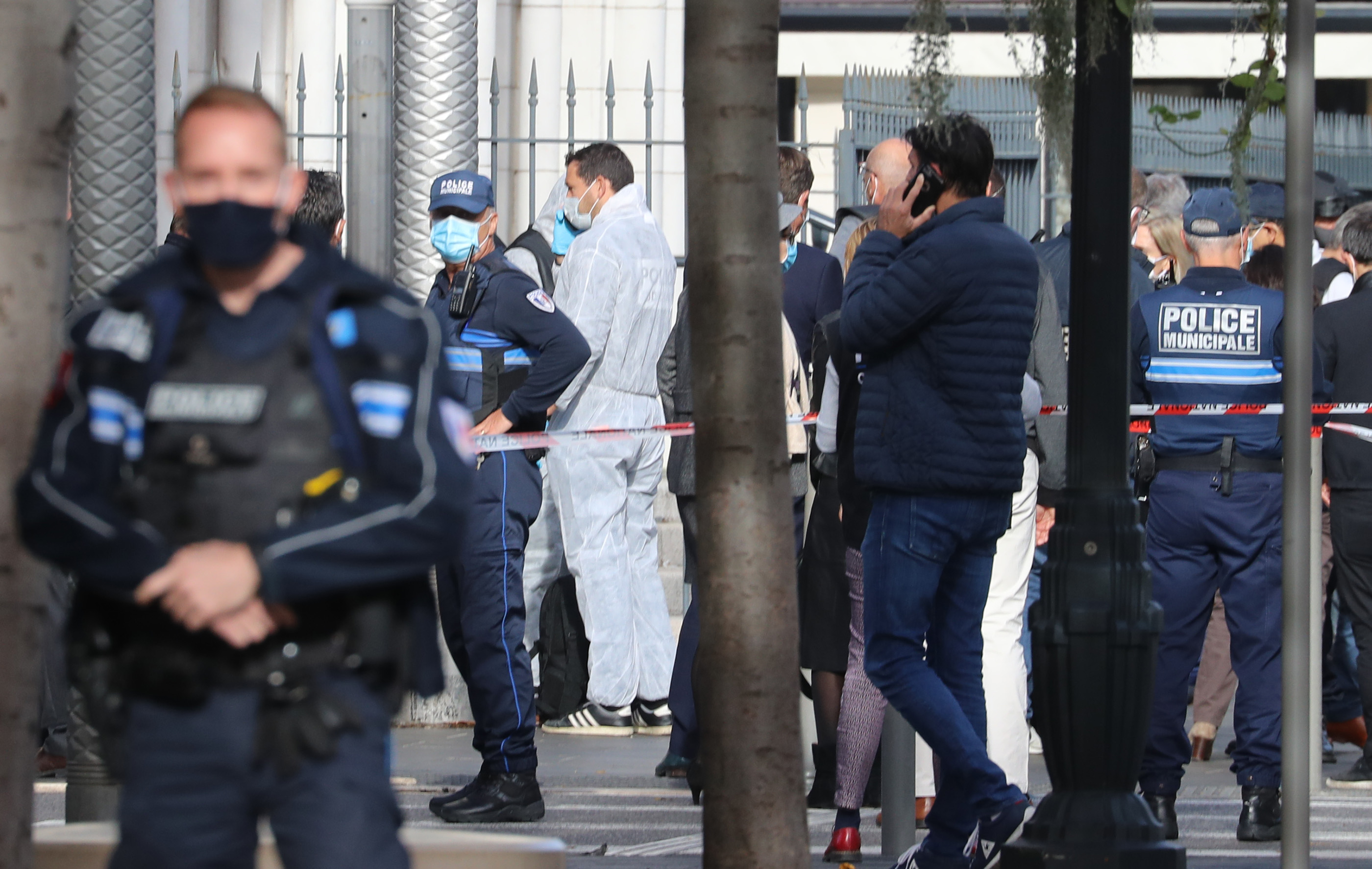 Fotoğraflarla Fransa Nice kilisesine bıçaklı saldırı 5