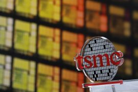 Chipmaker TSMC is considering to construct its first European factory in Germany [File: Tyrone Siu/Reuters]