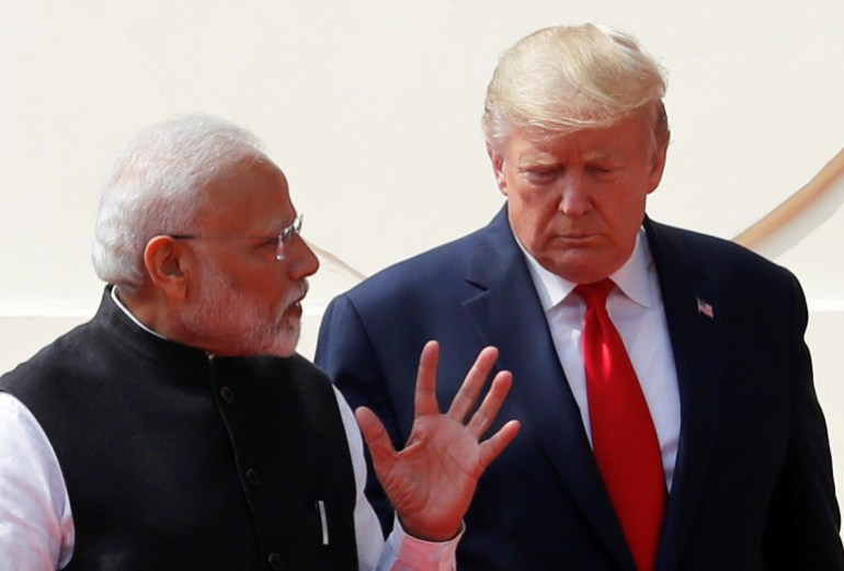 Trump in India