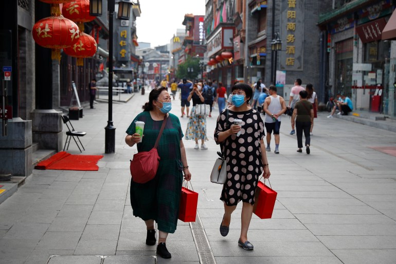 China retail shopping economy
