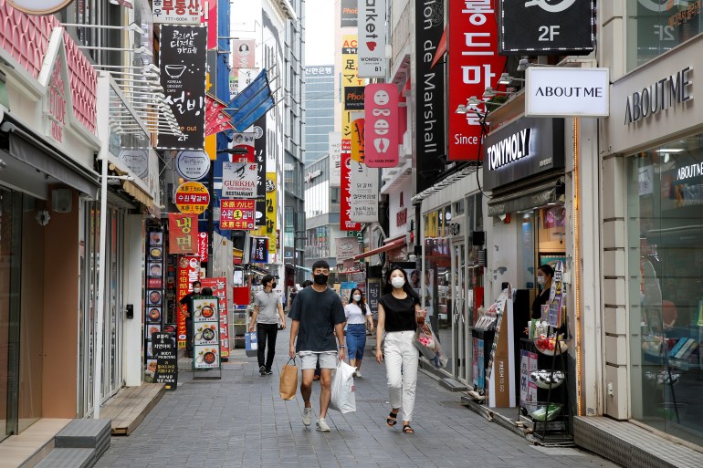South Korea shopping