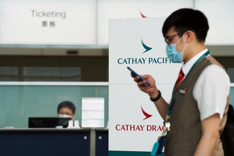 Cathay Pacific employees
