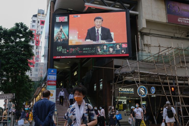 Xi Jinping in Shenzhen, China [Bloomberg]
