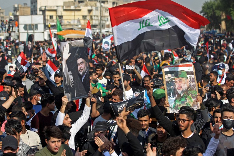 Six dead in clashes between rival protesters in southern Iraq | Middle East