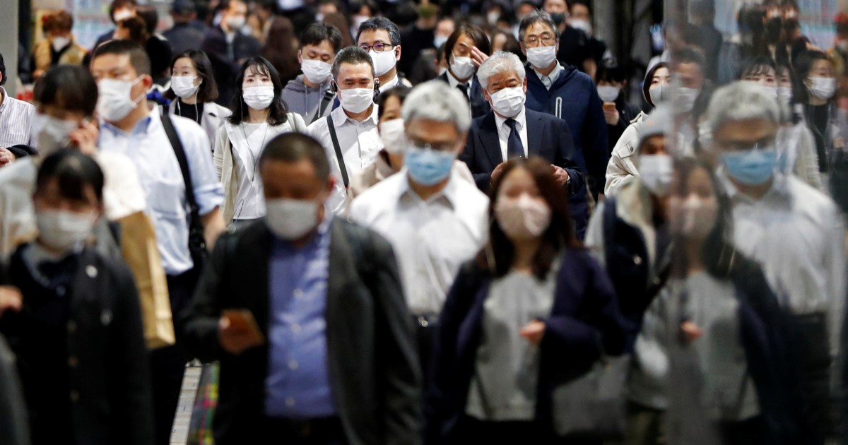 Japan's COVID-19 cases hit record high for fourth day | Coronavirus  pandemic News | Al Jazeera