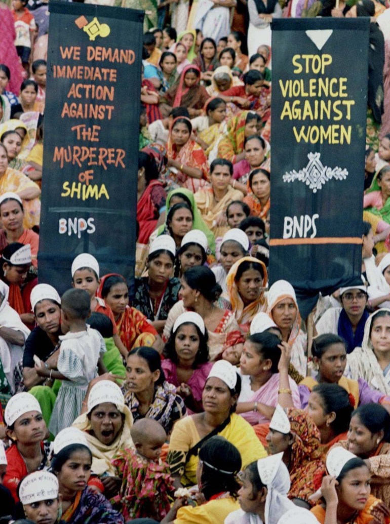 Bangladesh Women protest, Dhaka