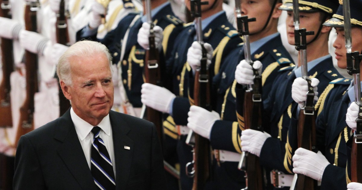 More sophistication, more backbone': Biden's approach to China | China | Al  Jazeera