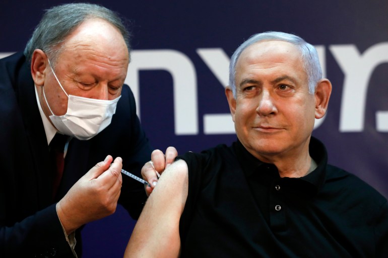 Netanyahu gets COVID vaccine, starts Israel roll-out | Coronavirus pandemic News | Al Jazeera