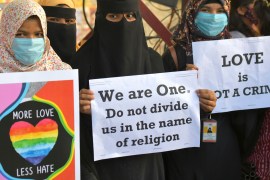 India protest against 'love jihad'