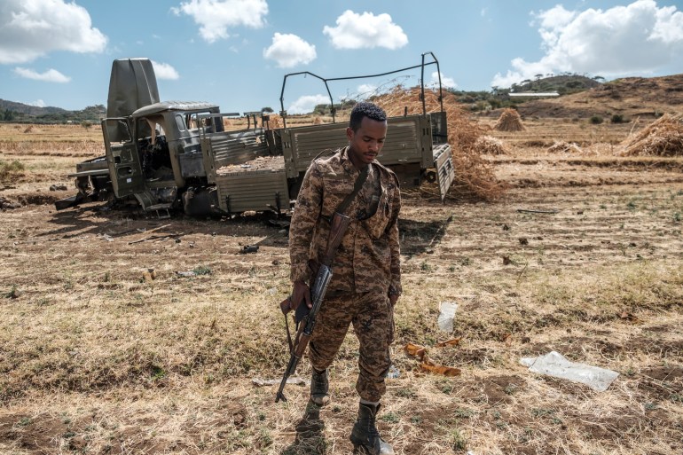 The two sides held border talks last month, and Sudan declared its army had restored control over all border territory that had been taken over by Ethiopian farmers [File: Eduardo Soteras/AFP]