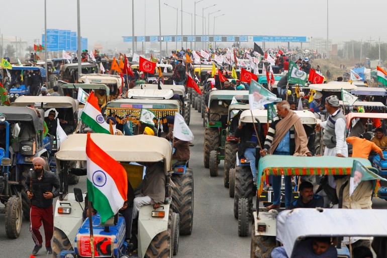 Indian farmers to hold 'tractor rally' in capital on Republic Day | Agriculture News | Al Jazeera