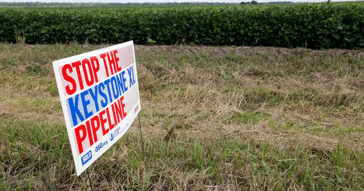 Work suspended on Keystone XL pipeline as Biden is sworn in thumbnail