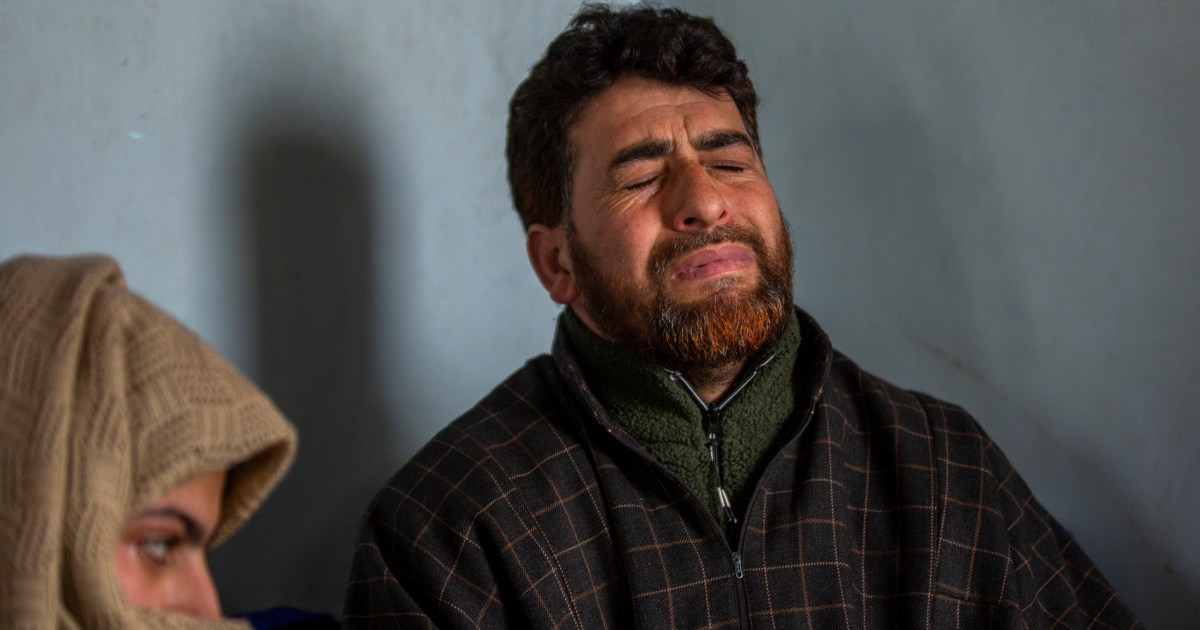 Kashmiri man demanding son’s body charged under anti-terror law | Conflict News