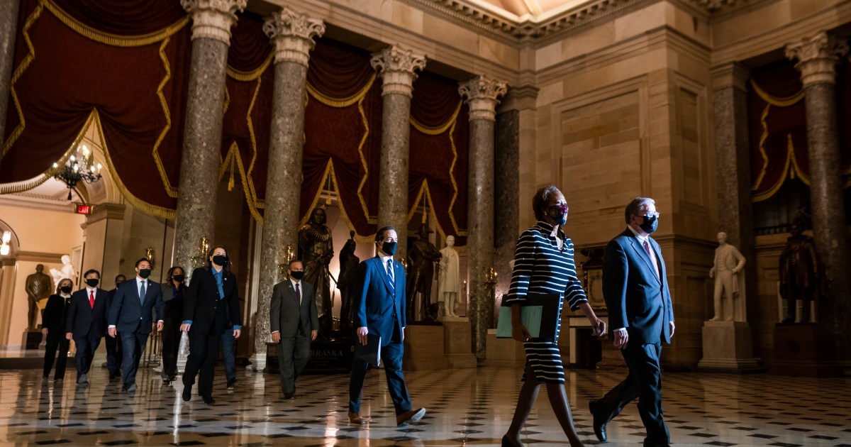 US House delivers Trump impeachment article to Senate | Politics News