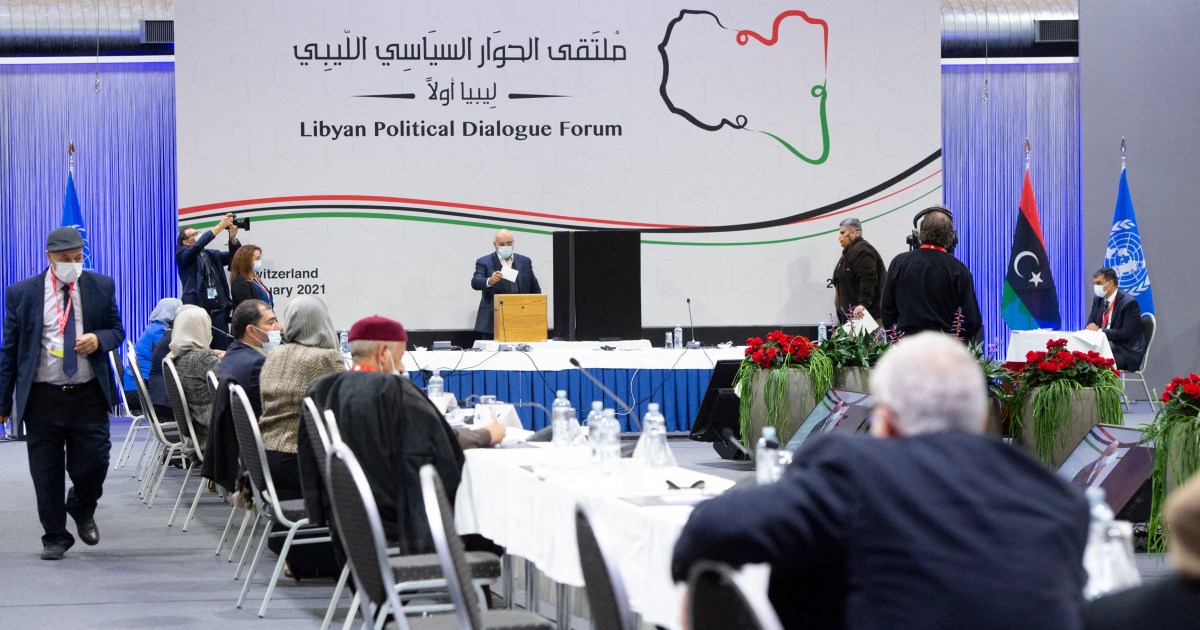 Libya’s new interim leader holds talks in Benghazi
