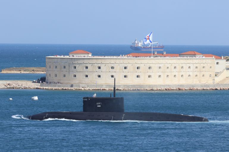 The Russian Navy's improved kilo-class submarine Kolpino