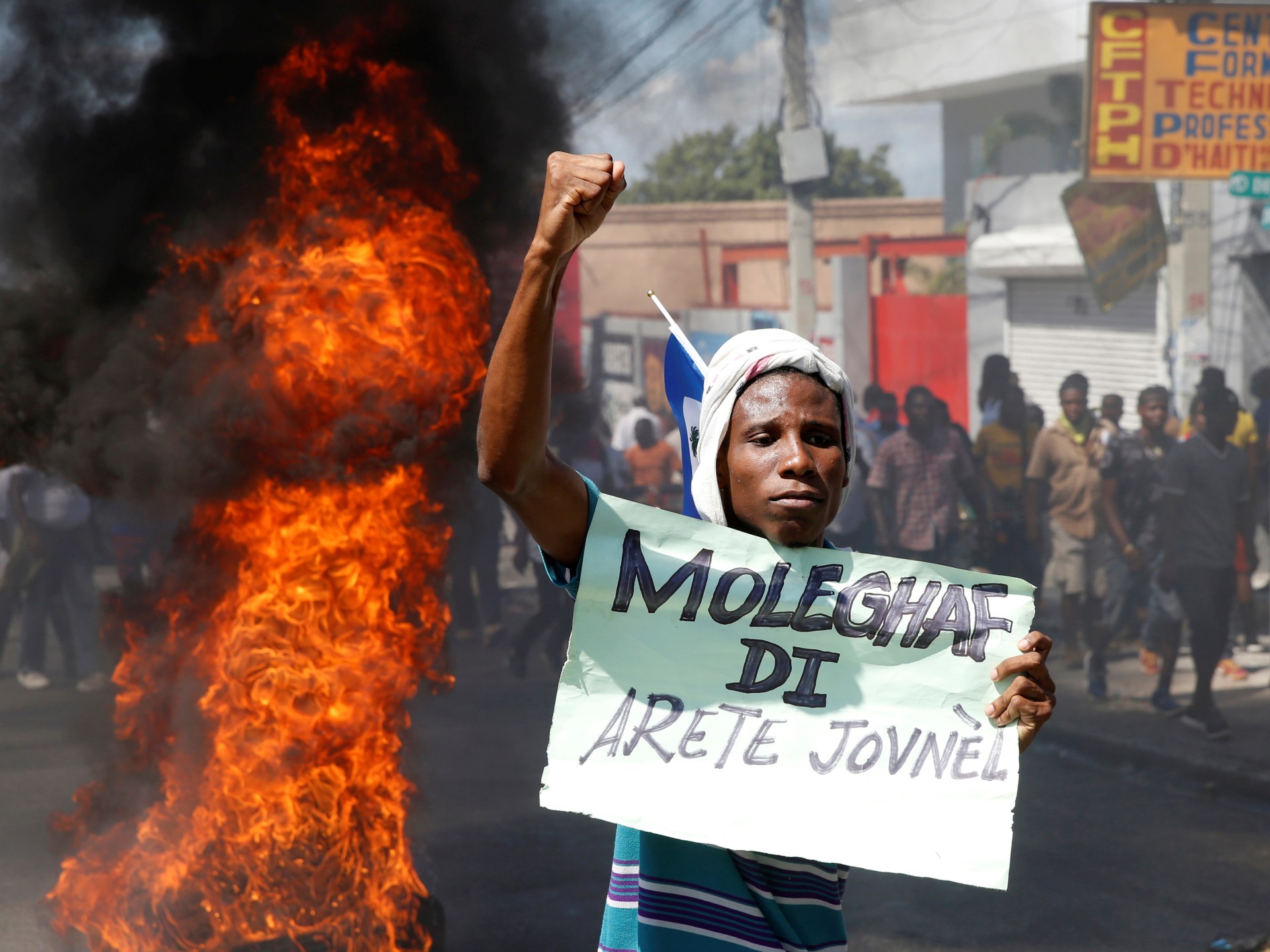 Down with the dictatorship': Protests continue in Haiti | News | Al Jazeera