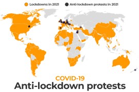 INTERACTIVE: Anti-lockdown protests