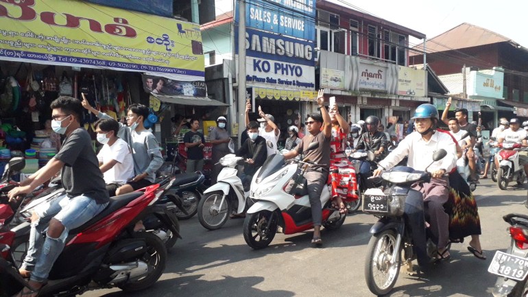Myanmar protests