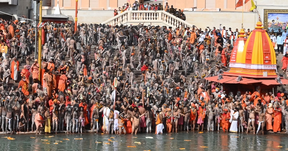 In Pictures: Tens of thousands of India’s Hindus take a holy dip