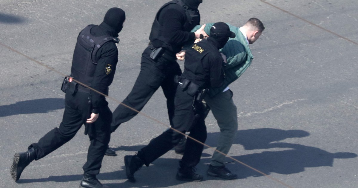 La polizia bielorussa ne arresta oltre 100 e impedisce la marcia dell’opposizione |  Notizie di politica