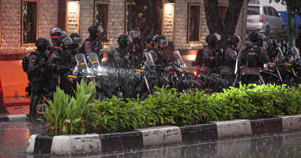 Gunfire breaks out at Indonesian national police HQ in Jakarta