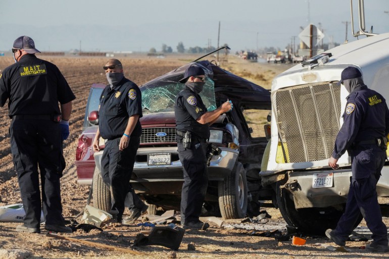 Estados Unidos investiga accidente que mató a 13 personas cerca de la frontera sur