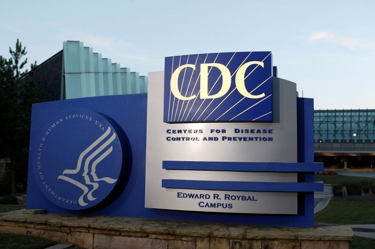 A general view of the Centers for Disease Control and Prevention (CDC) headquarters in Atlanta