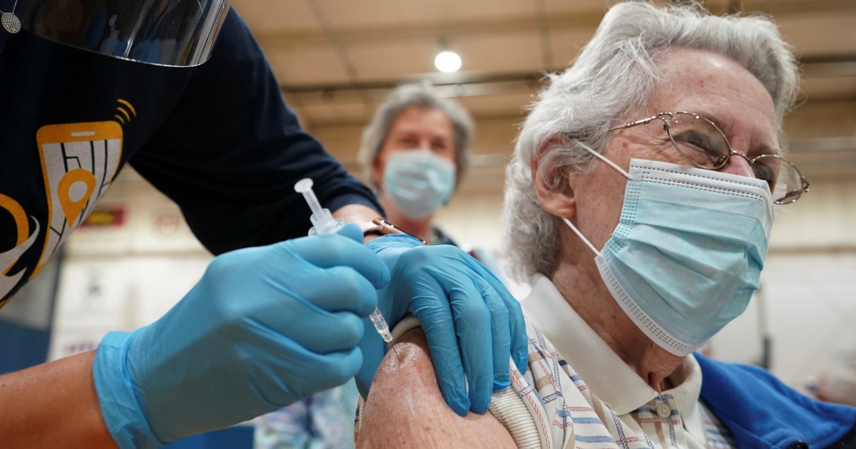 USA exceeds 100 million COVID vaccinations |  Coronavirus pandemic news