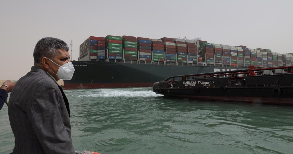 Egypt races to dislodge massive ship blocking Suez Canal: Live