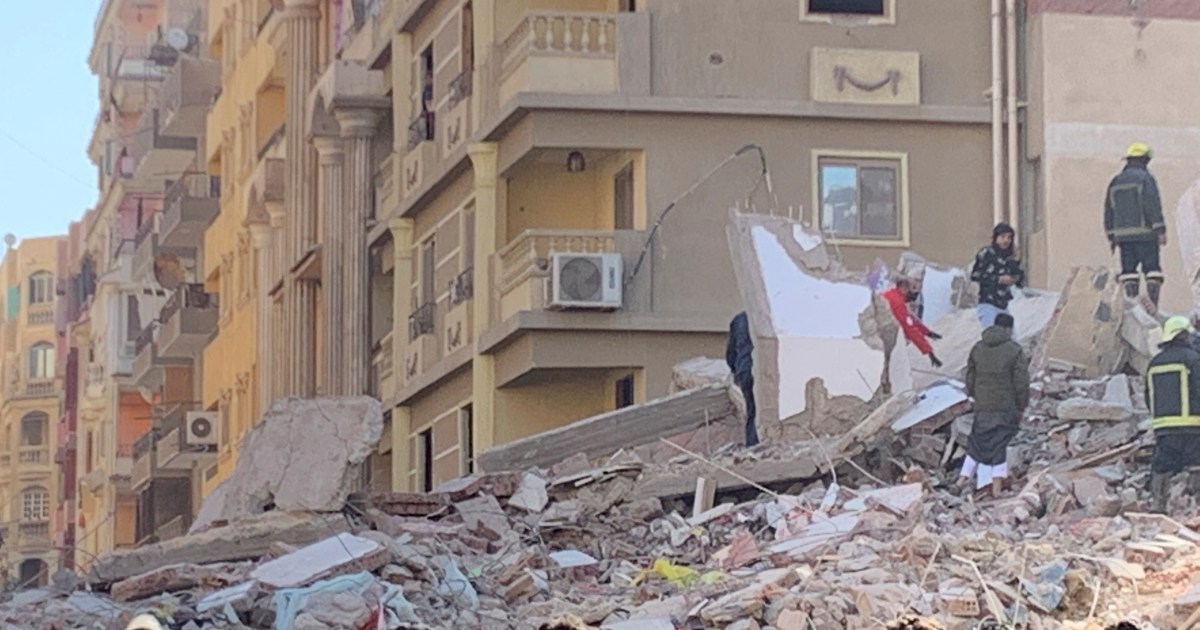 Building collapse in Cairo leaves several dead