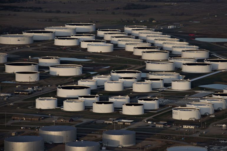 Oil prices are up more than 30 percent so far this year amid production cuts and improving demand [File: Daniel Acker/Bloomberg]