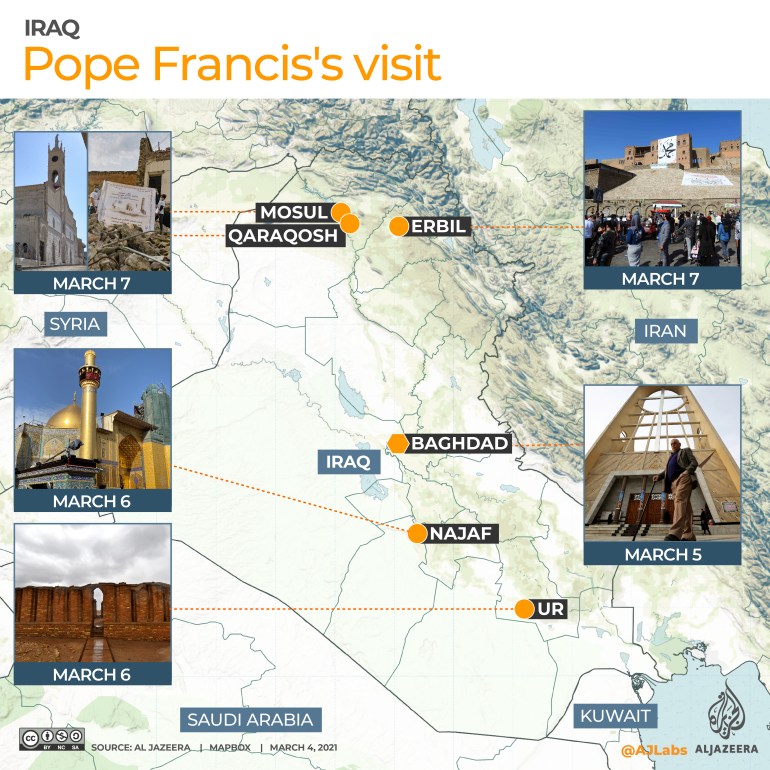 Pope to visit ancient city of Ur, ‘the cradle of civilization’ | Religion News