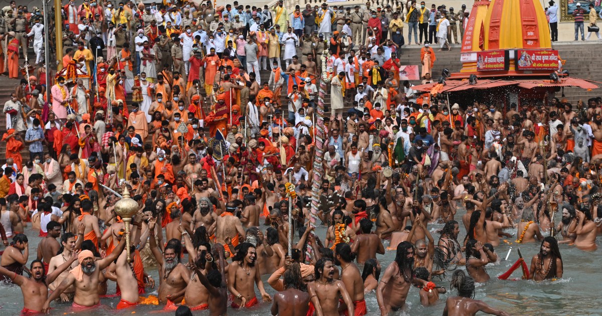 India: Thousands be a part of Hindu competition ritual tub as COVID surges