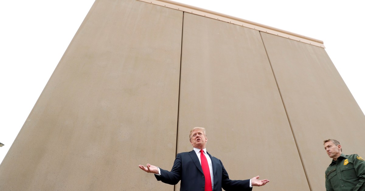 Military funds for Trump border wall to be cancelled