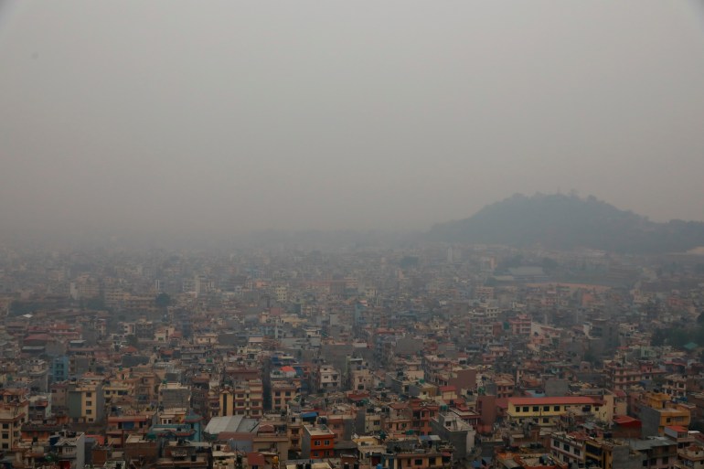 smog in Kathmandu
