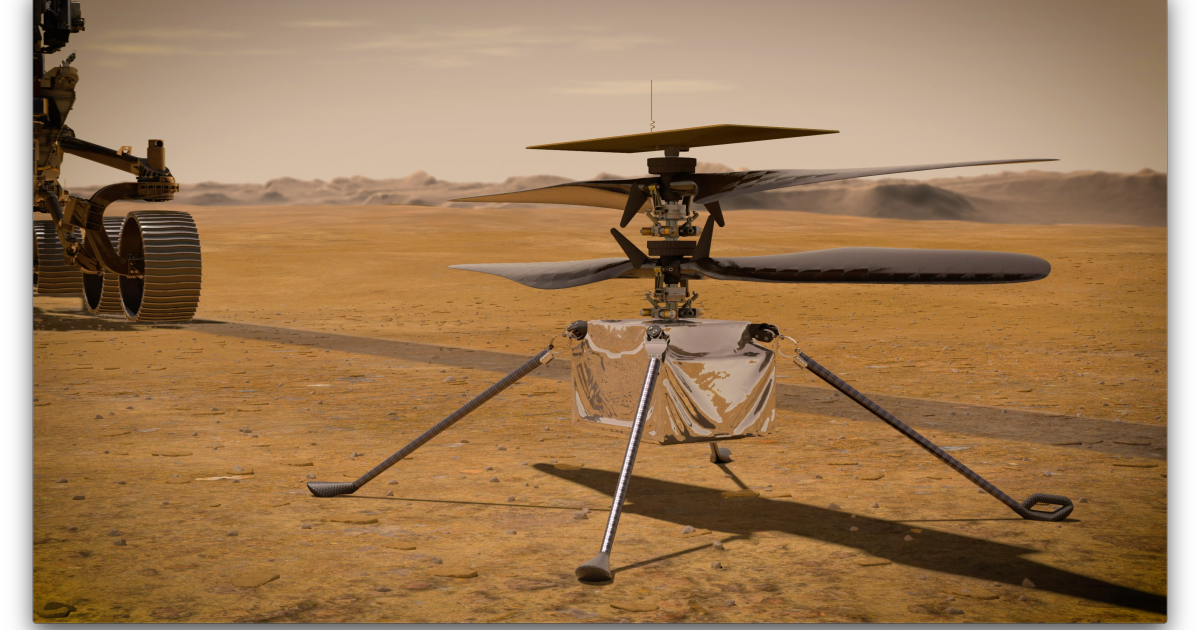 Ingenious helicopter ready for first flight to Mars  Business and economy news