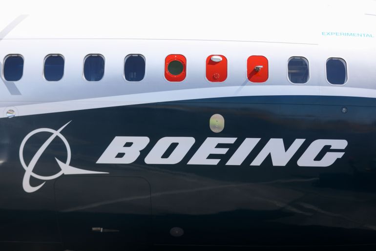 Boeing airplane