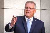 Australian PM Scott Morrison&#39;s office had no immediate comment on Monday [FILE: David Gray/AFP] (AFP)