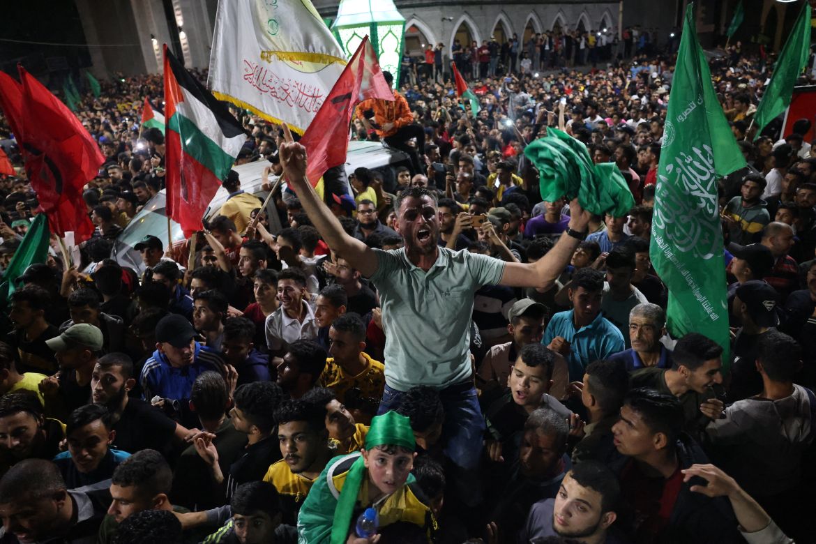 In Pictures: Celebrations across Gaza after 11 days of bombing | Gaza News  | Al Jazeera