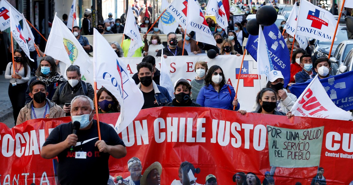 Los sindicatos en Chile lideran las demandas de ayuda de emergencia mientras la pandemia muerde |  noticias de protesta