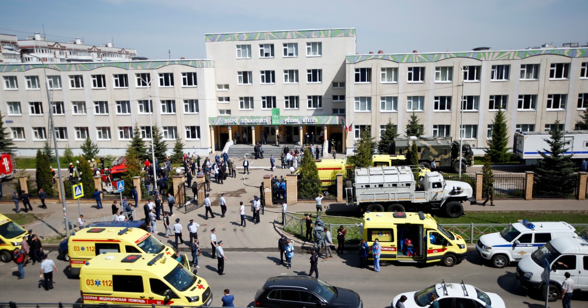 Several children killed in Russia school shooting