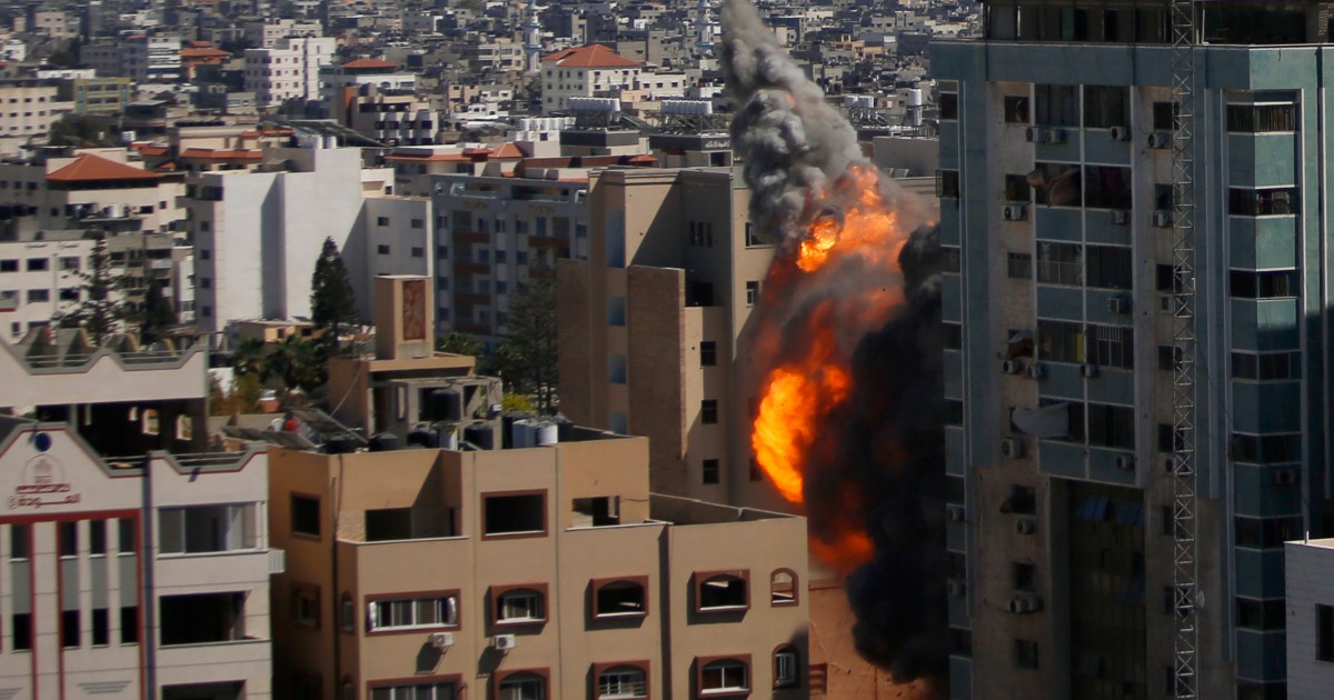 What is behind Israel’s focusing on of outstanding buildings in Gaza?