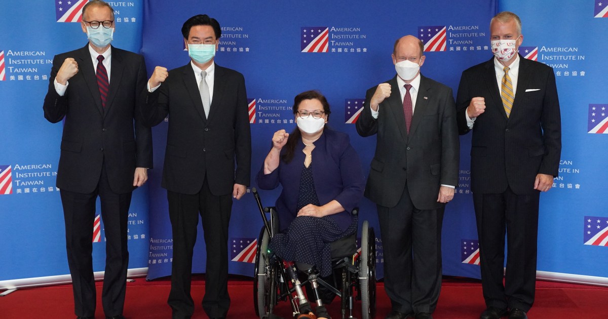 Estados Unidos dona 750.000 ataques COVID-19 a Taiwán en medio de una disputa con China |  Noticias sobre la pandemia del virus corona